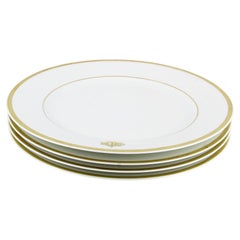 4 Christian Dior Limoges Porcelain Plates 