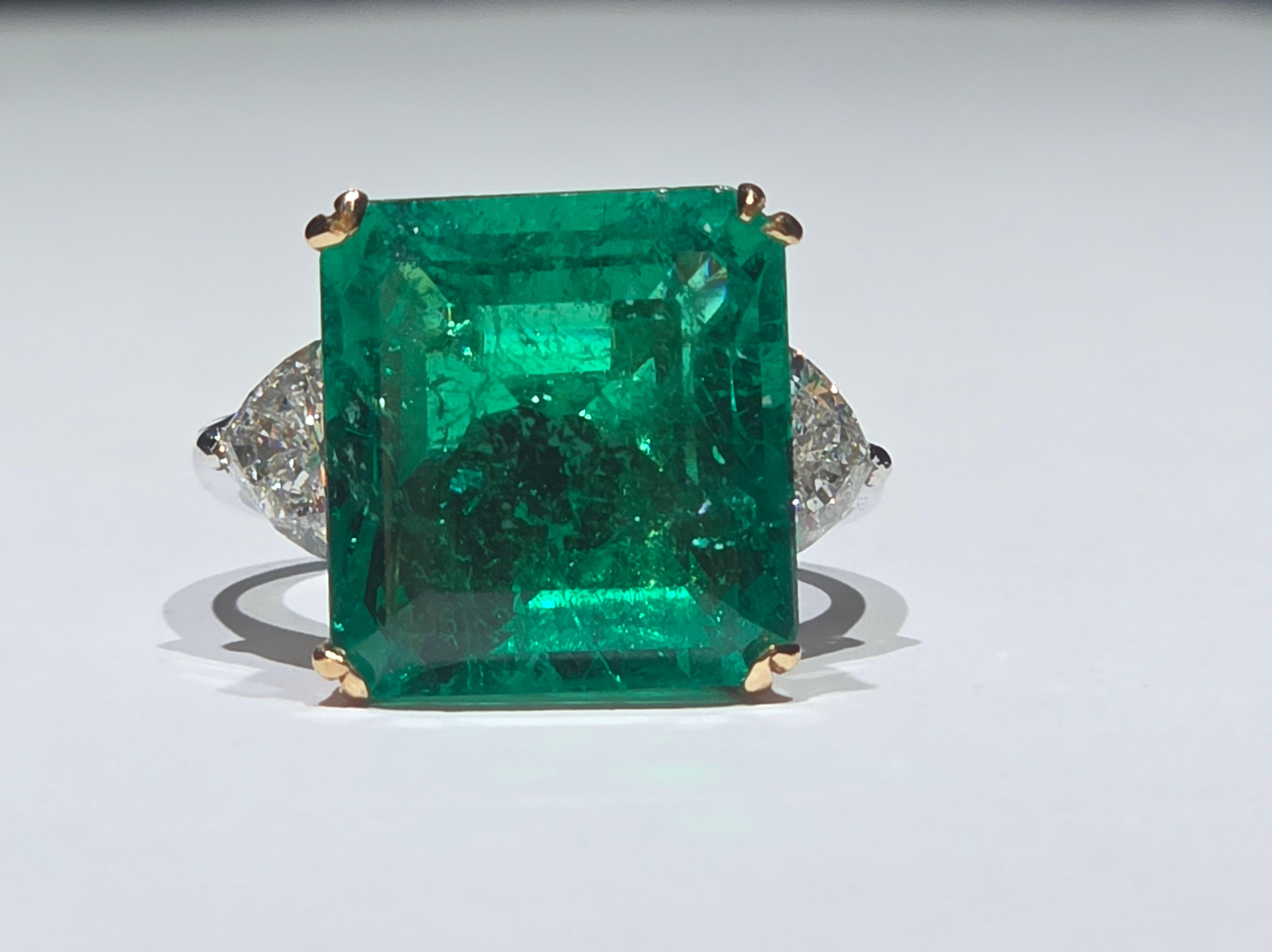 Anello di smeraldo in vendita 11