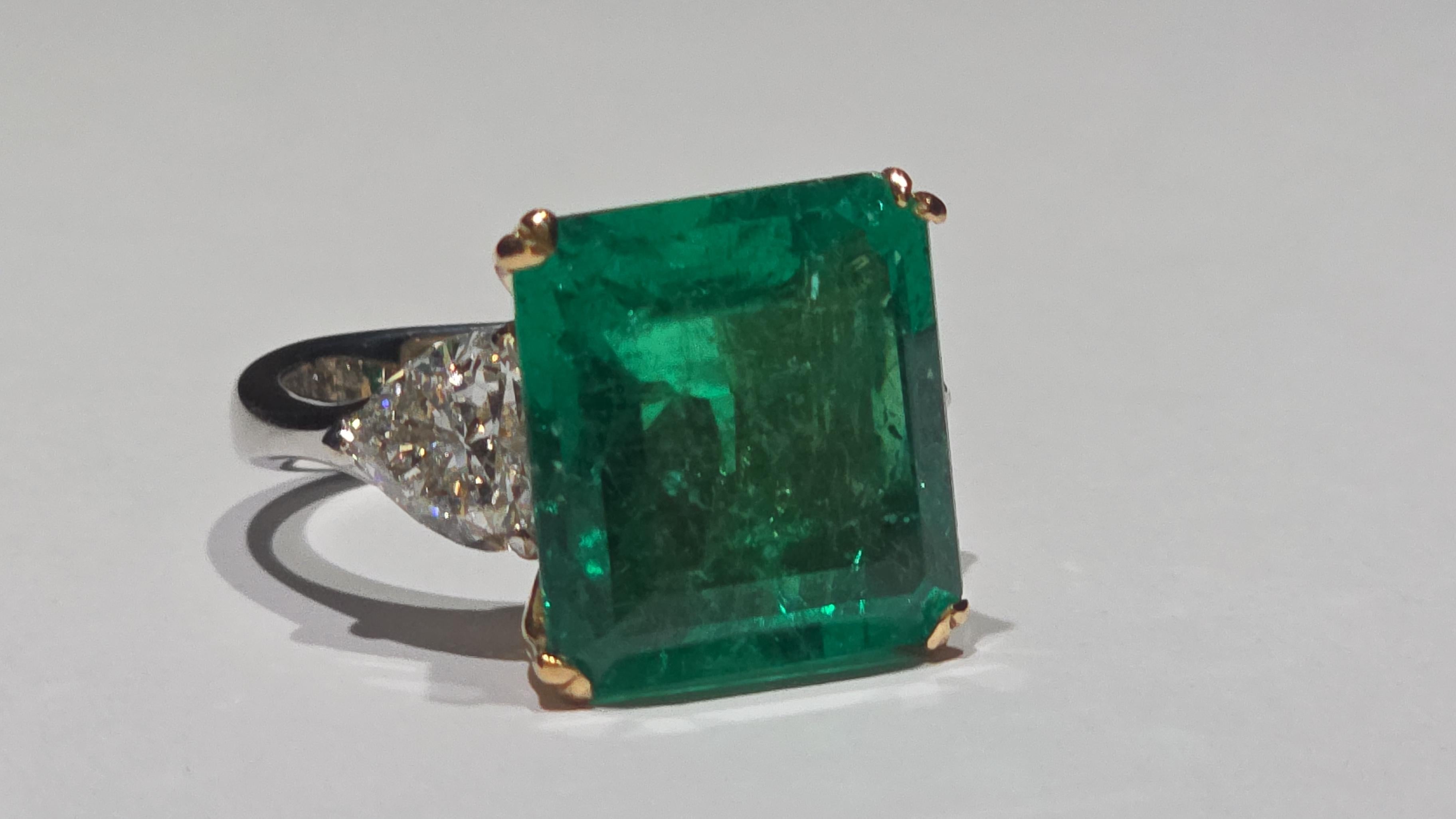 Anello di smeraldo in vendita 14