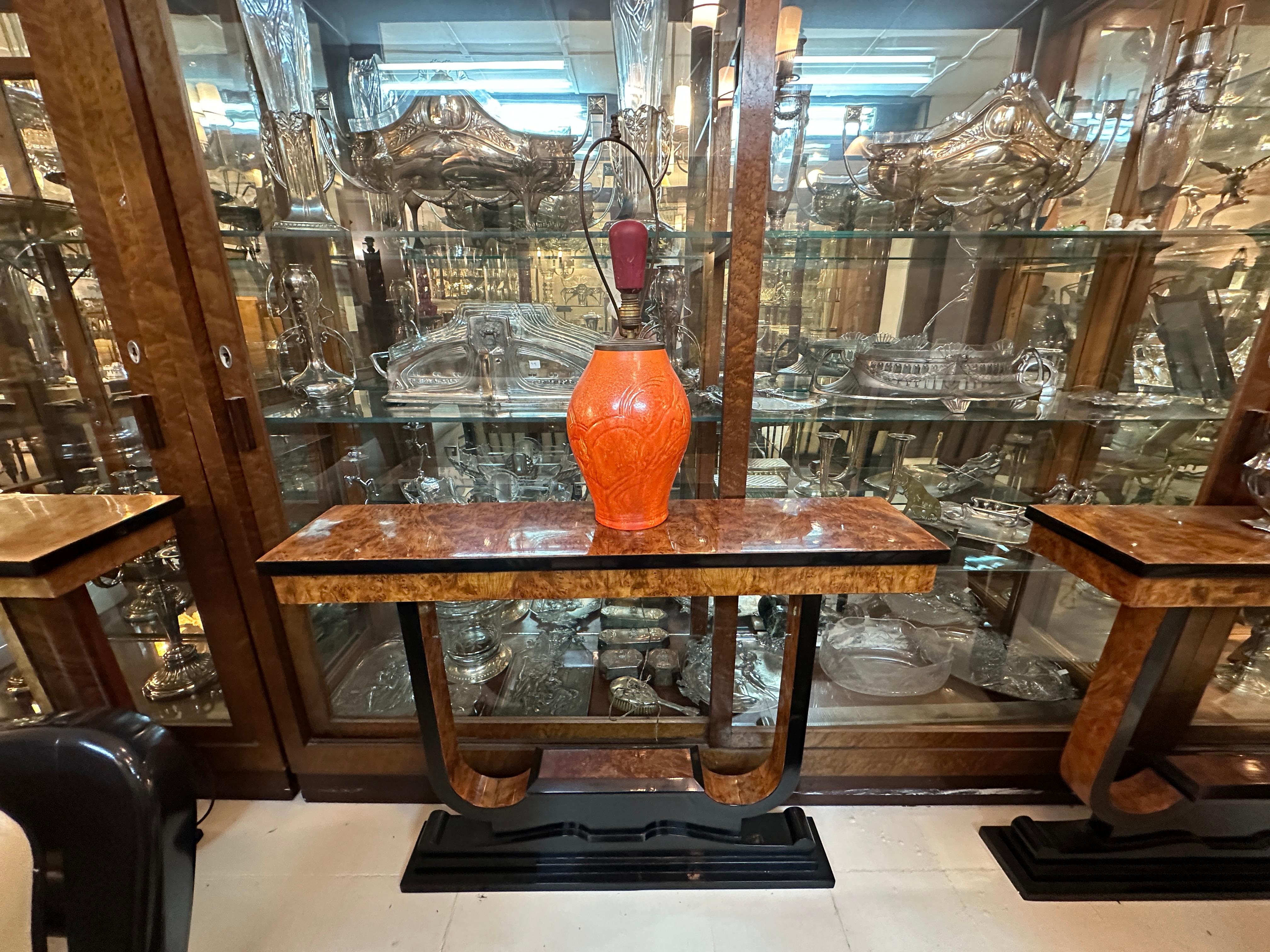 4 Consoles, France, Art Deco in Wood 1920 For Sale 13