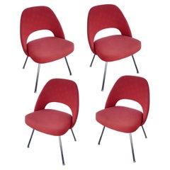 (4) Contemporary Knoll Eero Saarinen 72C-PC Dining Side Chairs