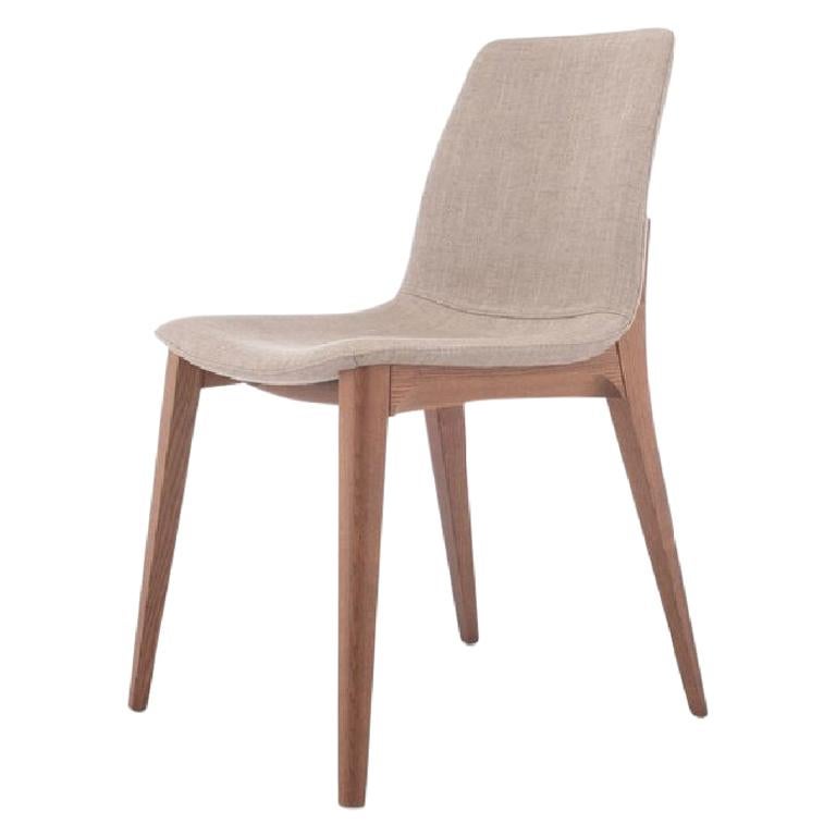 4 Contemporary Studio Tecnico Interna8 2x Chairs Wood Fabric For Sale
