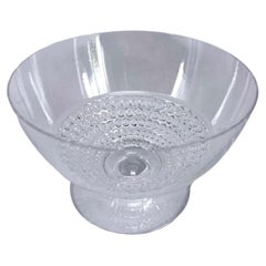 4 Art Deco Champagne Glasses by Rene Lalique, Nippon model