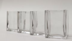 4 Crystal Toothpick Holders by Baccarat