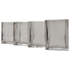 Vintage 4 Crystal Toothpick Holders by Baccarat