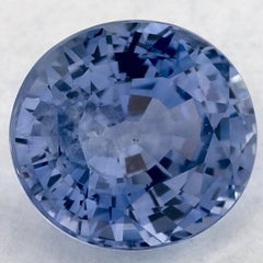 4.00 Ct Blue Sapphire Oval Loose Gemstone