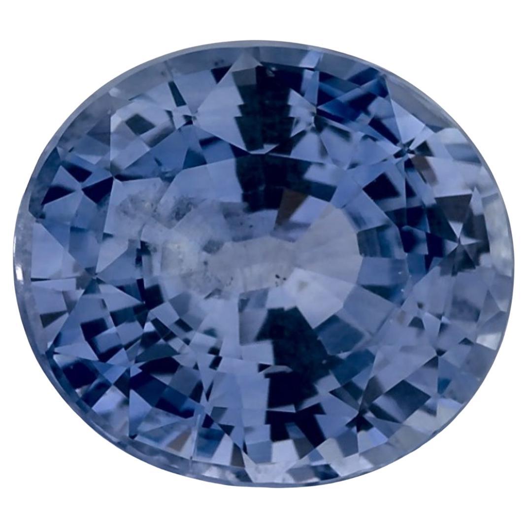 4 Ct Blue Sapphire Oval Loose Gemstone