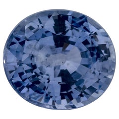 4 Ct Blue Sapphire Oval Loose Gemstone