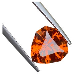 4 Karat Herzform gebrannte orange Farbe uruguayischen Citrin Edelstein für Schmuck 10mm