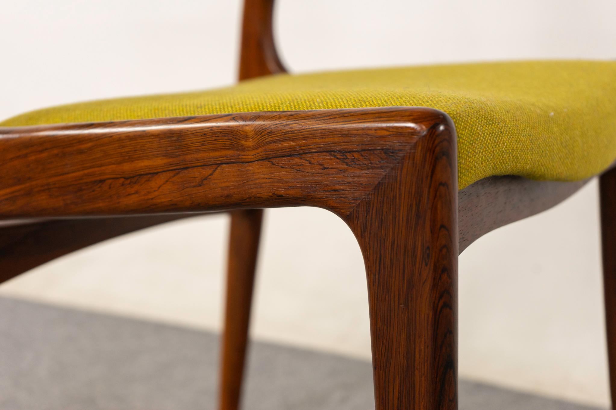 4 Danish Modern Rosewood Dining Chairs For Sale 2