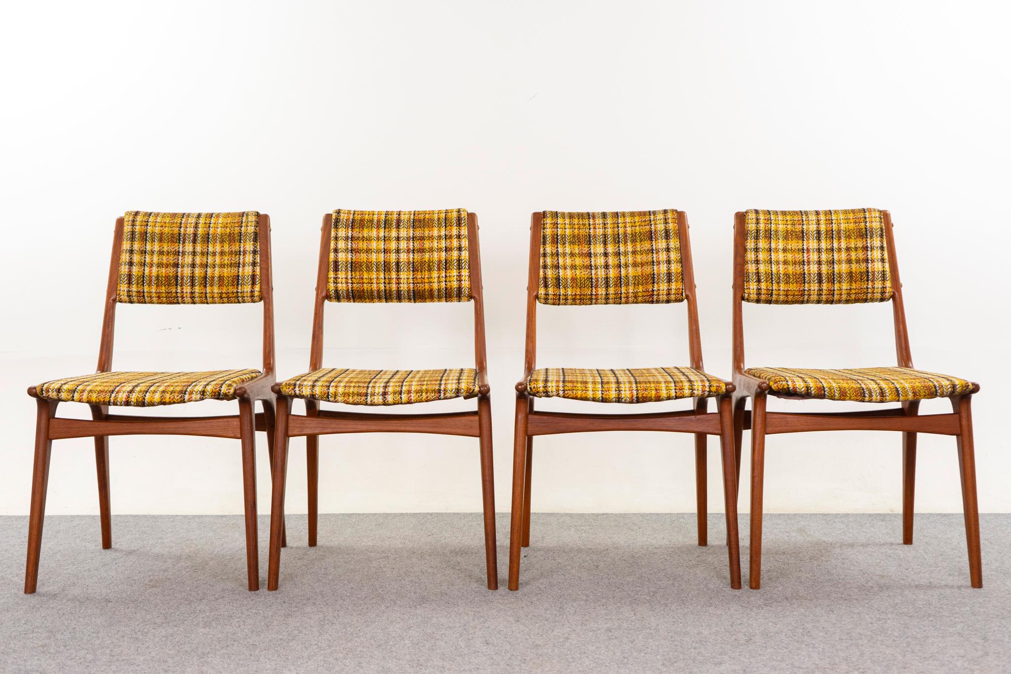 4 chaises de salle à manger danoises en The Modernity en vente 4