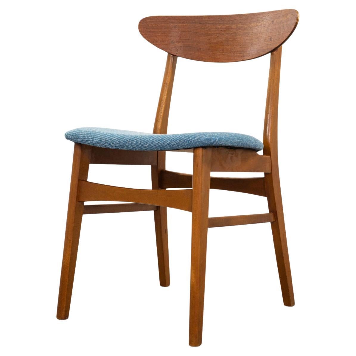 4 Danish Modern Teak Dining Chairs