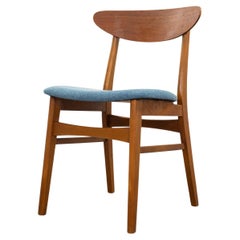 4 Danish Modern Teak Dining Chairs