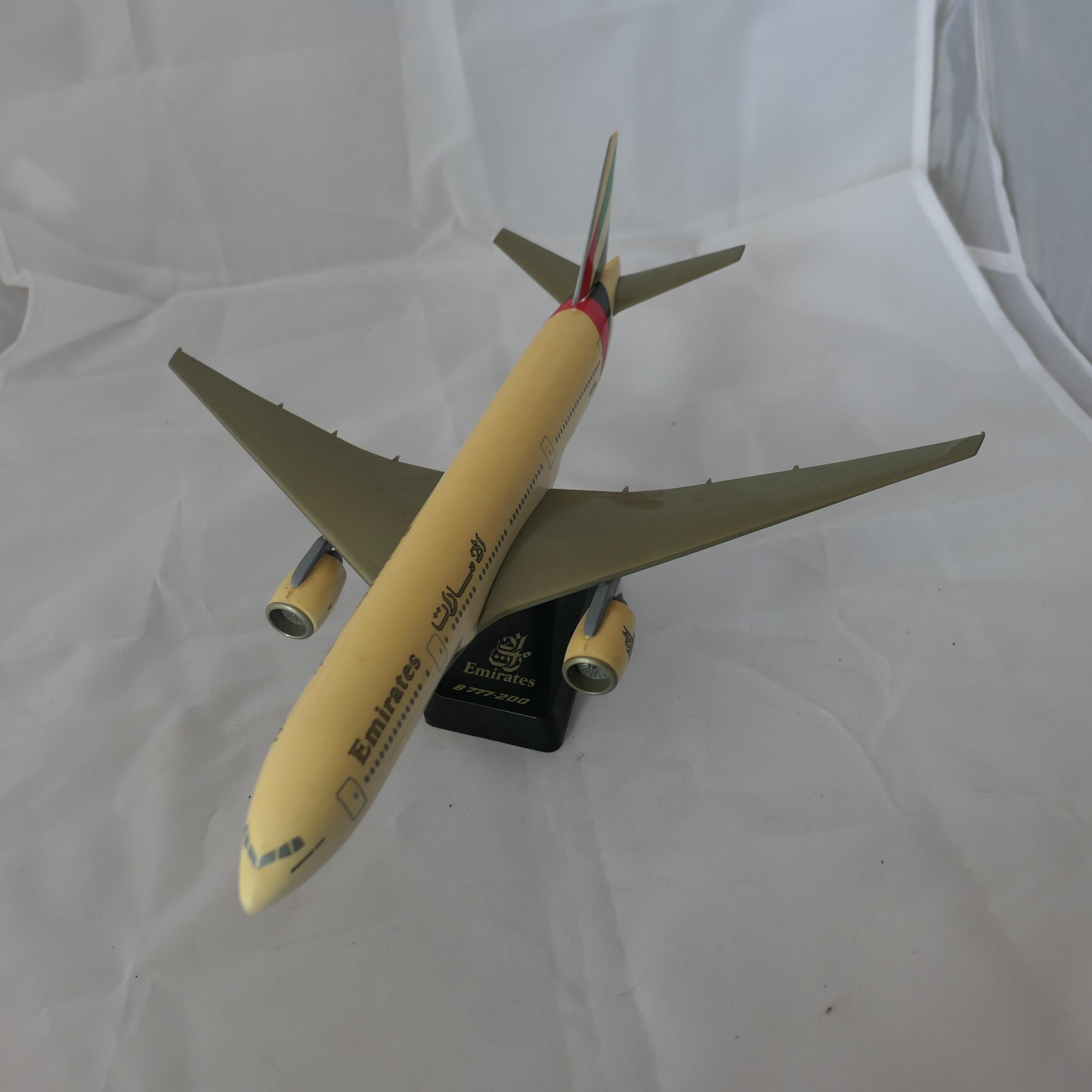 4 Desk Top Model Aeroplane, KLM, Britannia, EvaAir and Emirates    For Sale 10