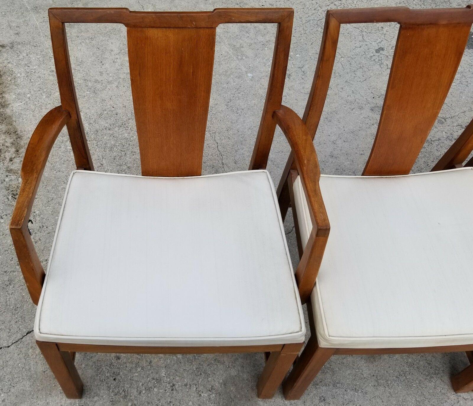 Mid-Century Modern '4' Dining Chairs Attributed to Michael Taylor for Baker Furniture