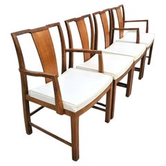 '4' Dining Chairs Attributed to Michael Taylor for Baker Furniture