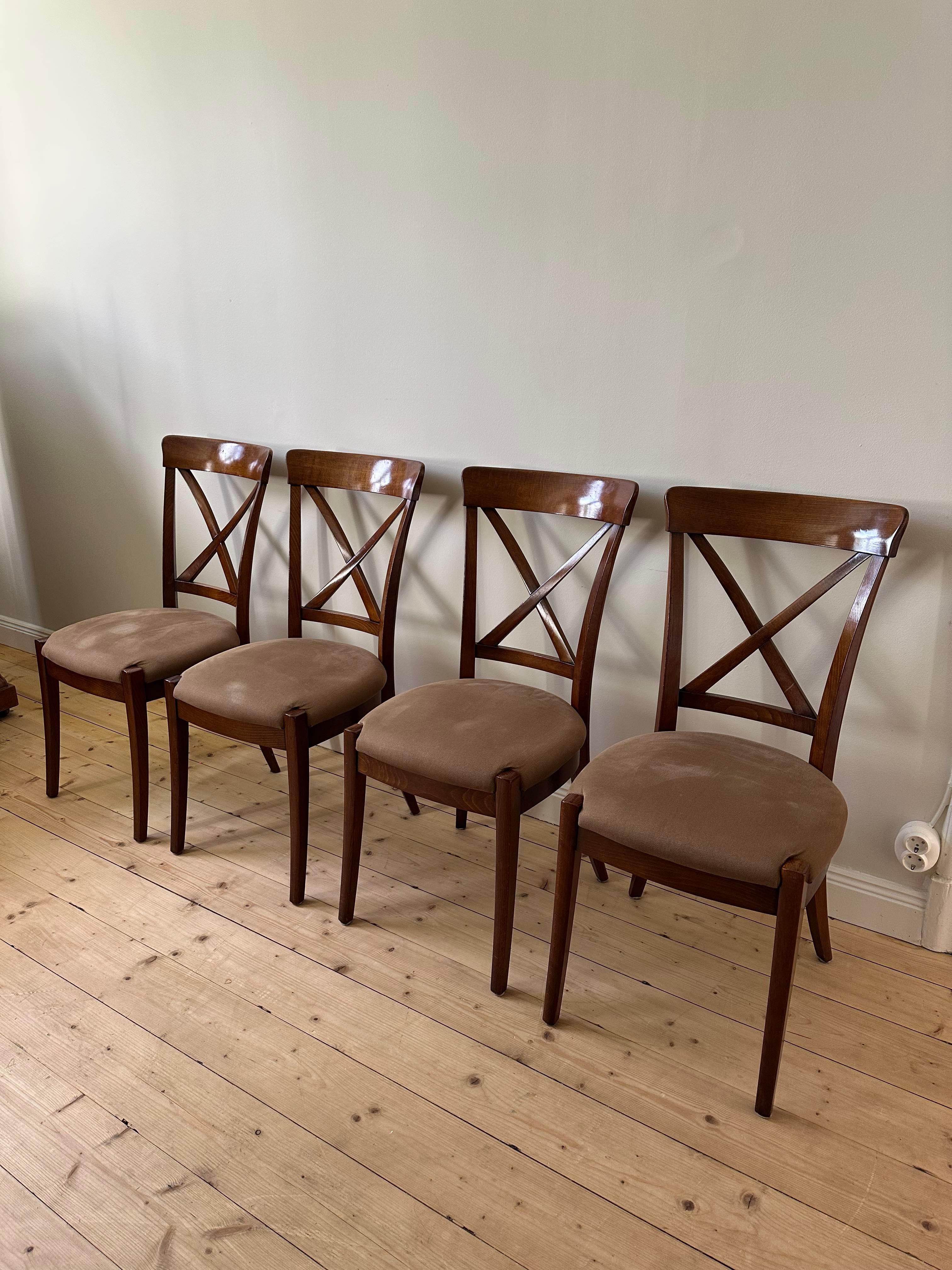 4 Fantastic dining chairs from the famous french brand 