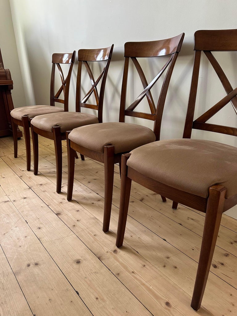 4 Esszimmerstühle von Grange bei 1stDibs Deutschland