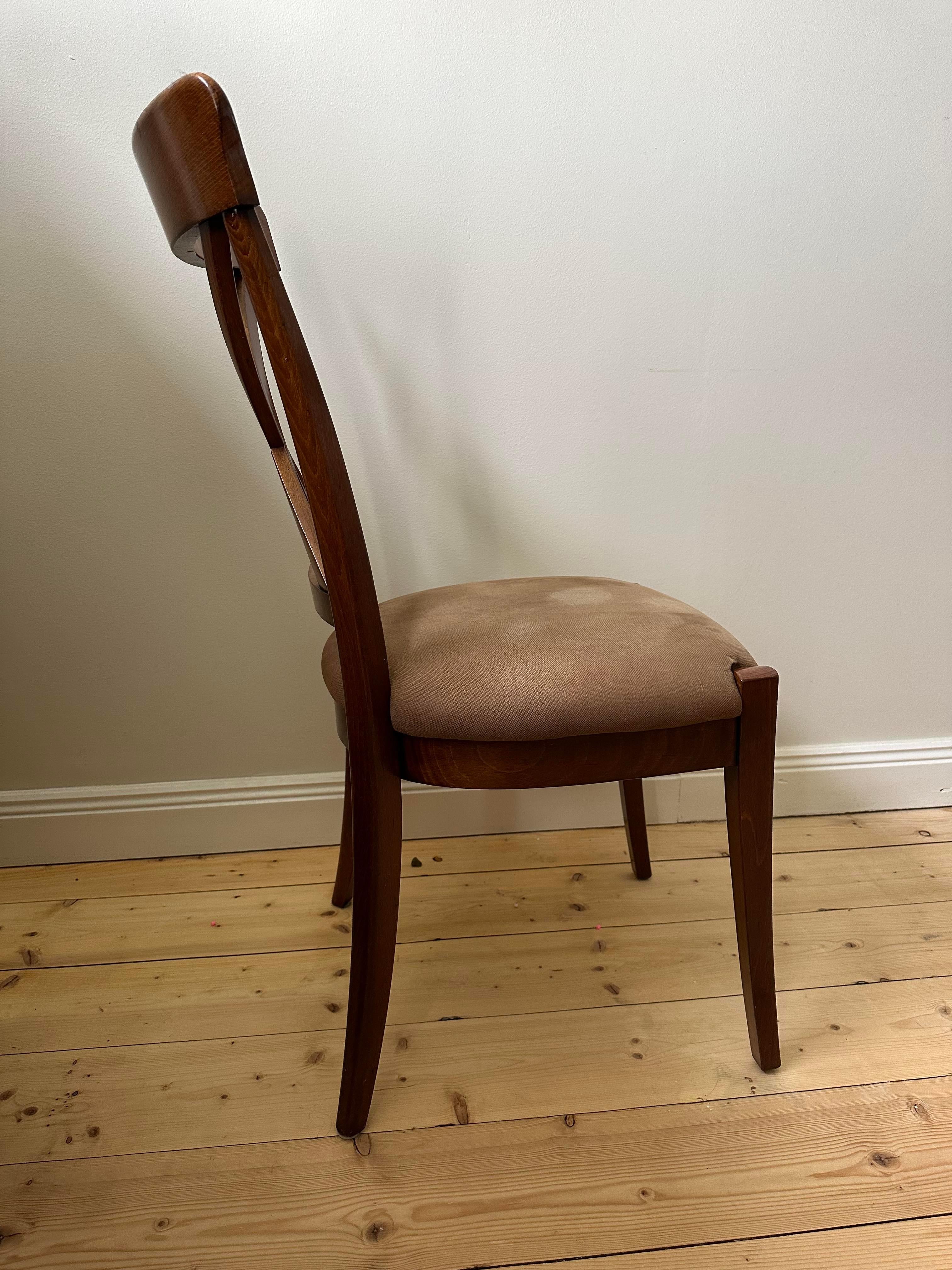Mid-20th Century 4 dining chairs from Grange For Sale