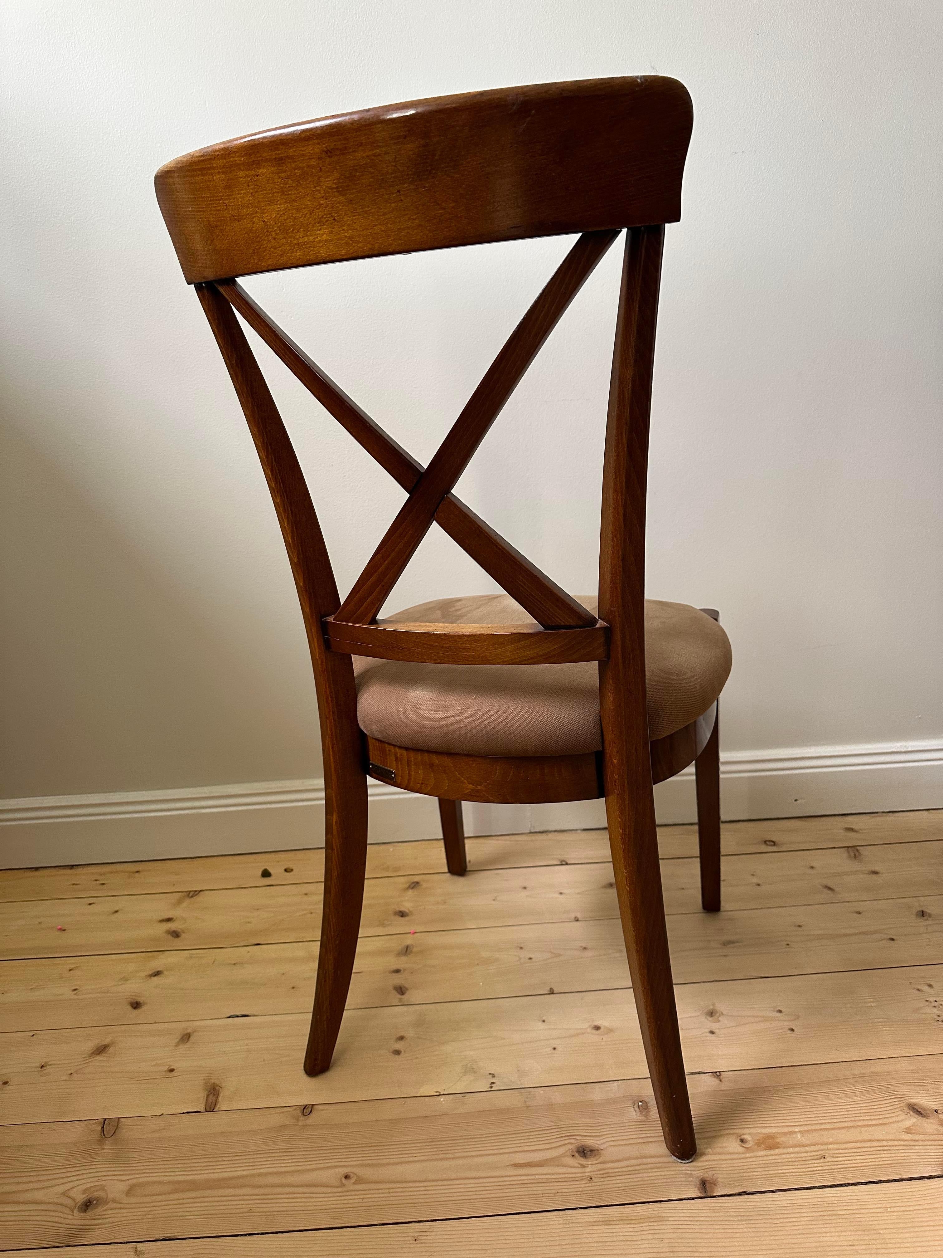 4 dining chairs from Grange 1