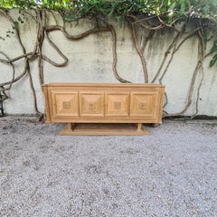 Buffet Art Déco à 4 portes dans le style de Charles Dudouyt