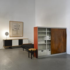 Cabinet "Bloc" à 4 portes par Charlotte Perriand, CIRCA, circa 19582.