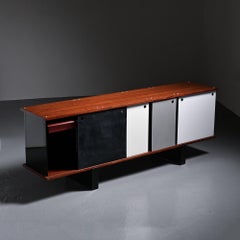 4 Doors "Bloc" Cabinet by Charlotte Perriand, Cansado, circa 19582.