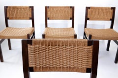 4 Dutch Design Dining Chairs Martin Visser Mid-Century Modern, 1960's