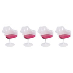 4 fauteuils pivotants Tulip d'Eero Saarinen Knoll