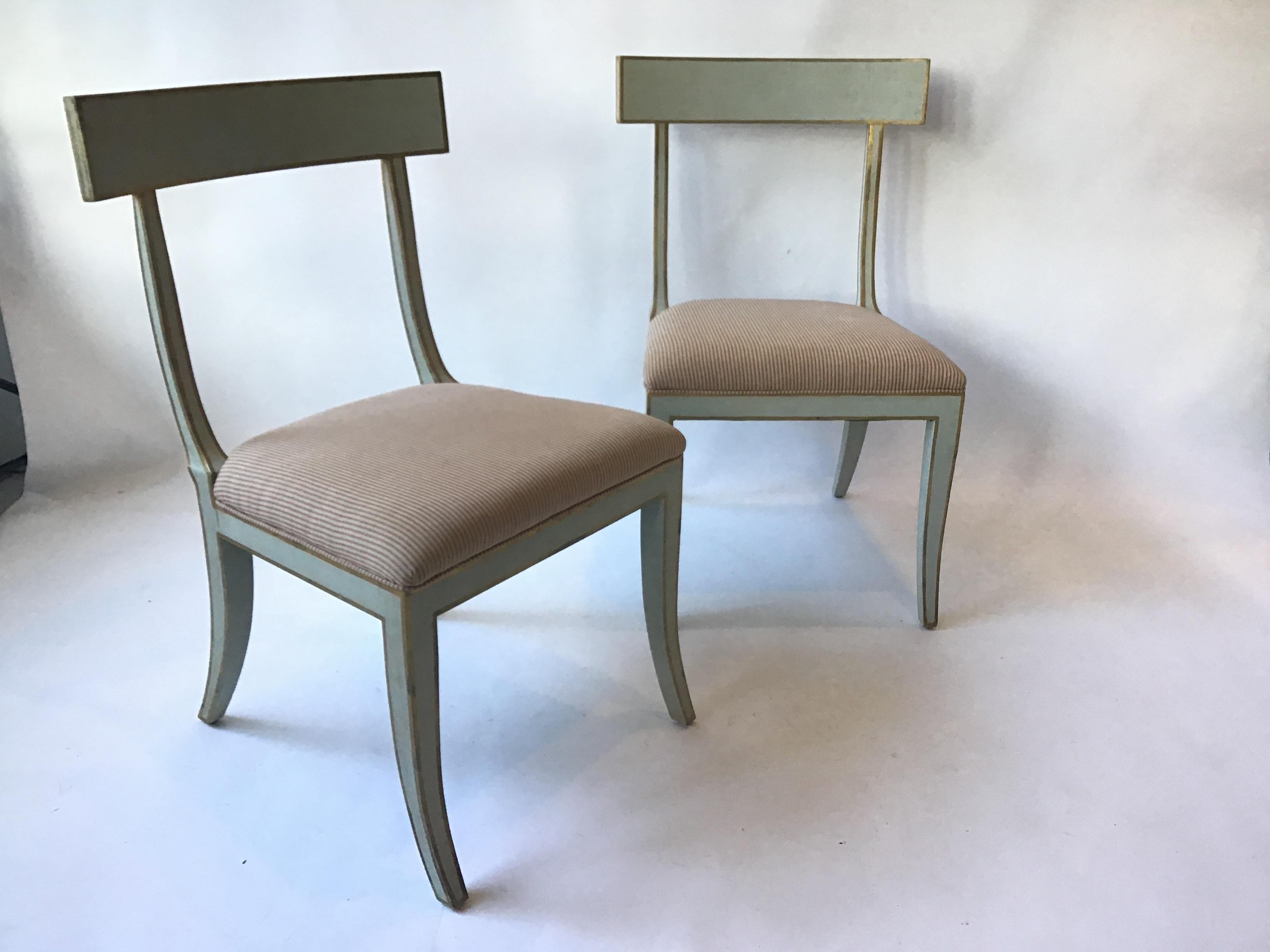 4 Elgin major dining chairs by Niermann Weeks.
 