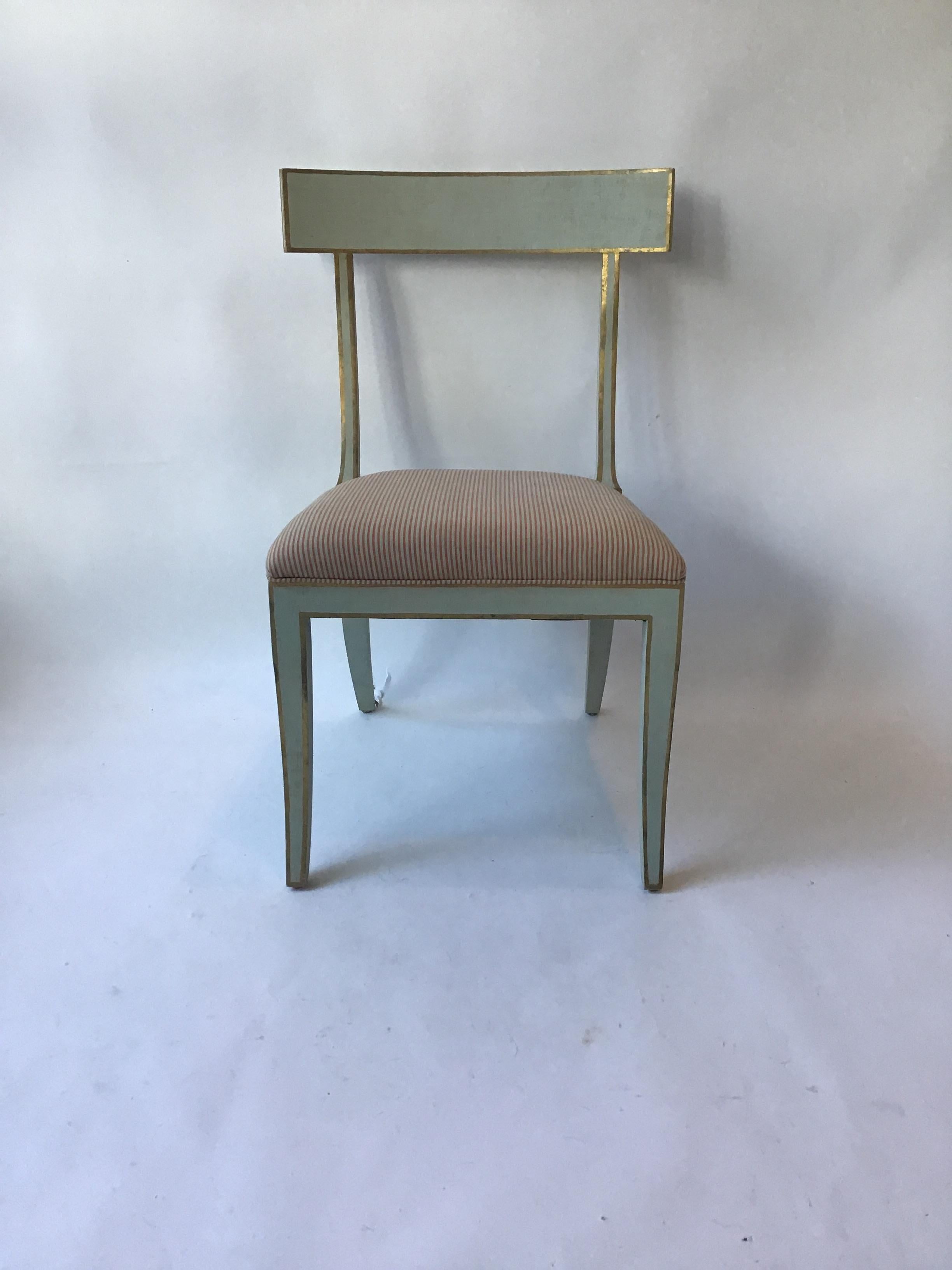 4 Elgin Major Dining Chairs by Niermann Weeks In Good Condition In Tarrytown, NY