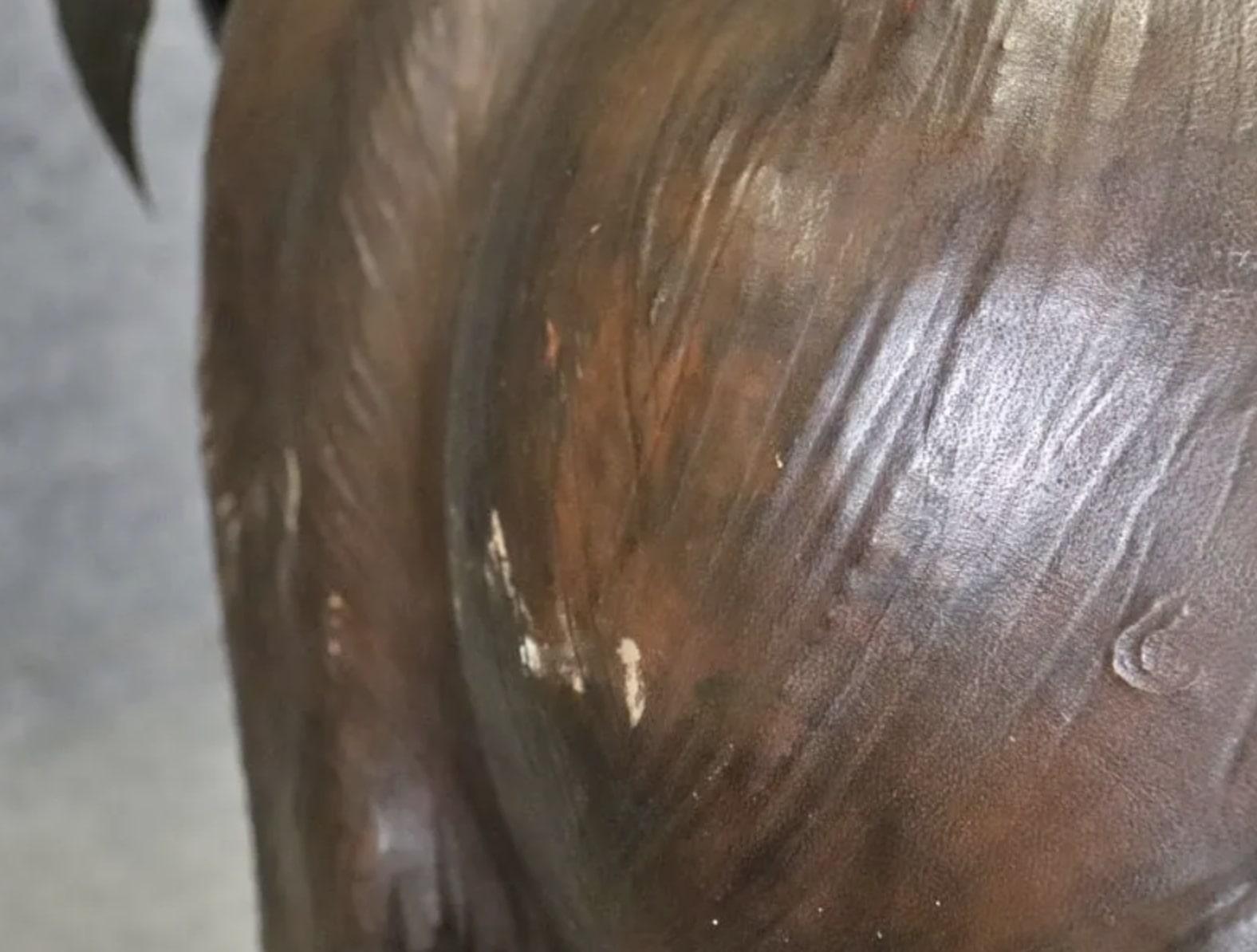 Elefante di 4 piedi avvolto in pelle 2