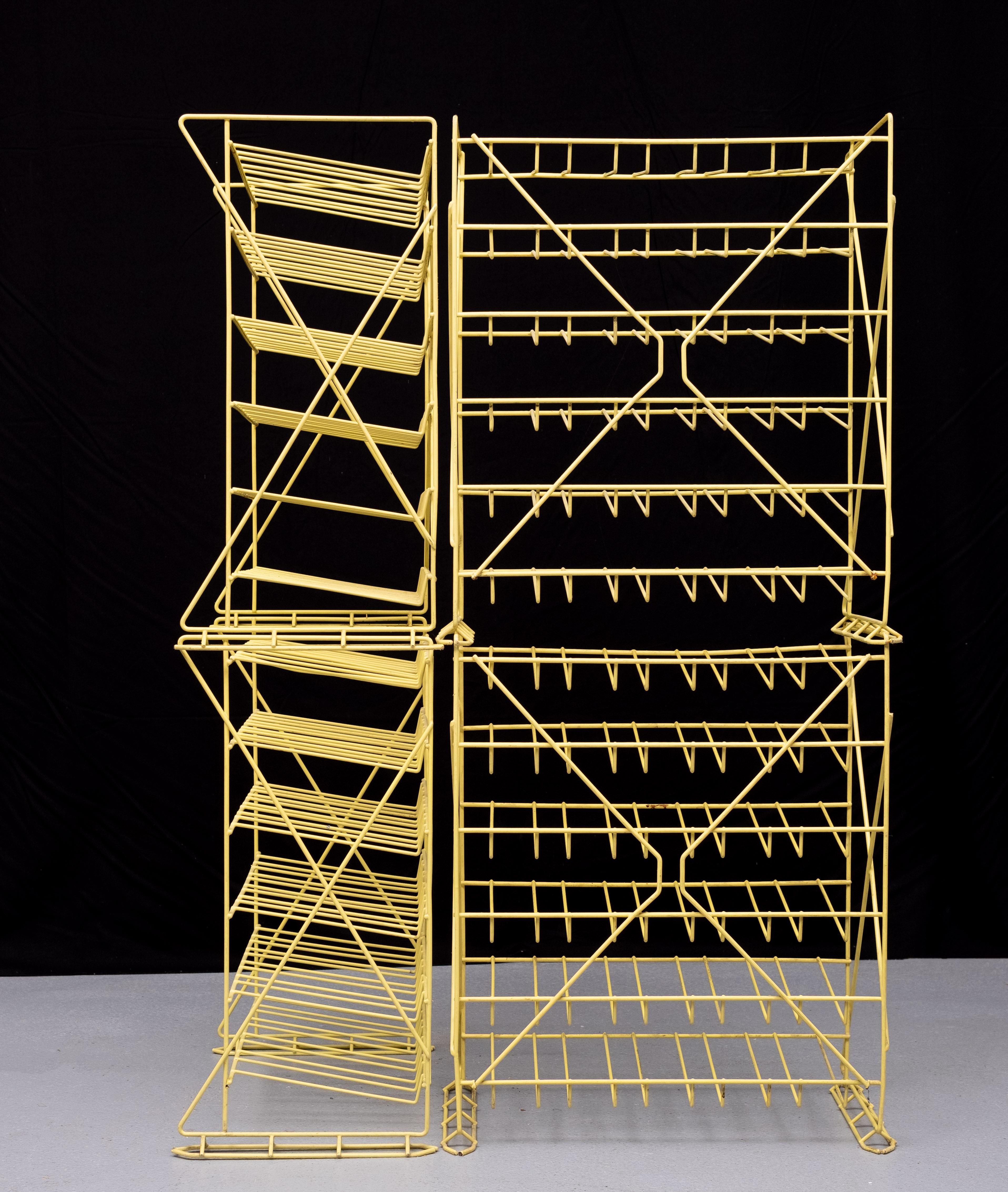 Dutch 4 free standing wine racks, stack able  1970s For Sale