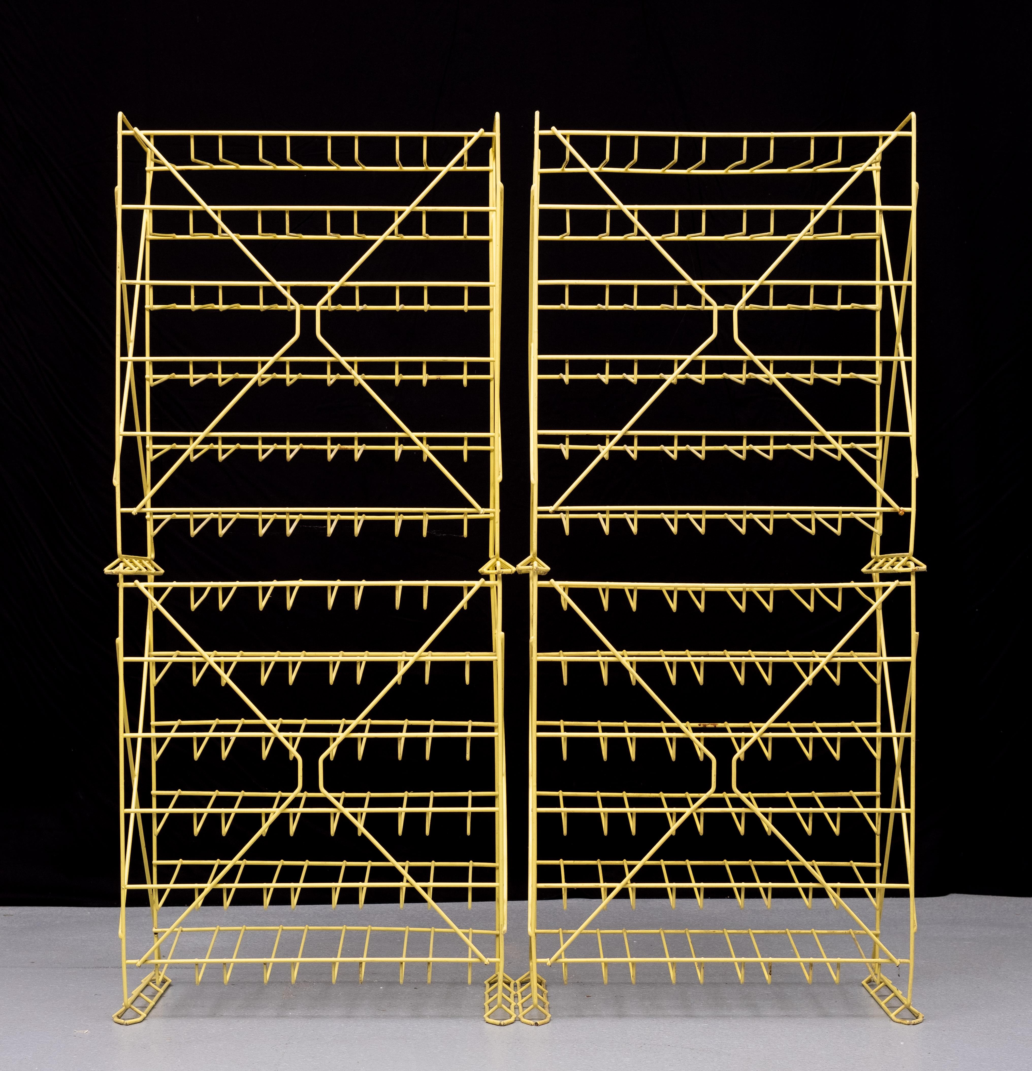 Late 20th Century 4 free standing wine racks, stack able  1970s For Sale