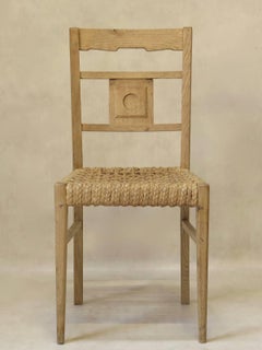 Four French, 1950s Chairs Attributed to Audoux-Minet