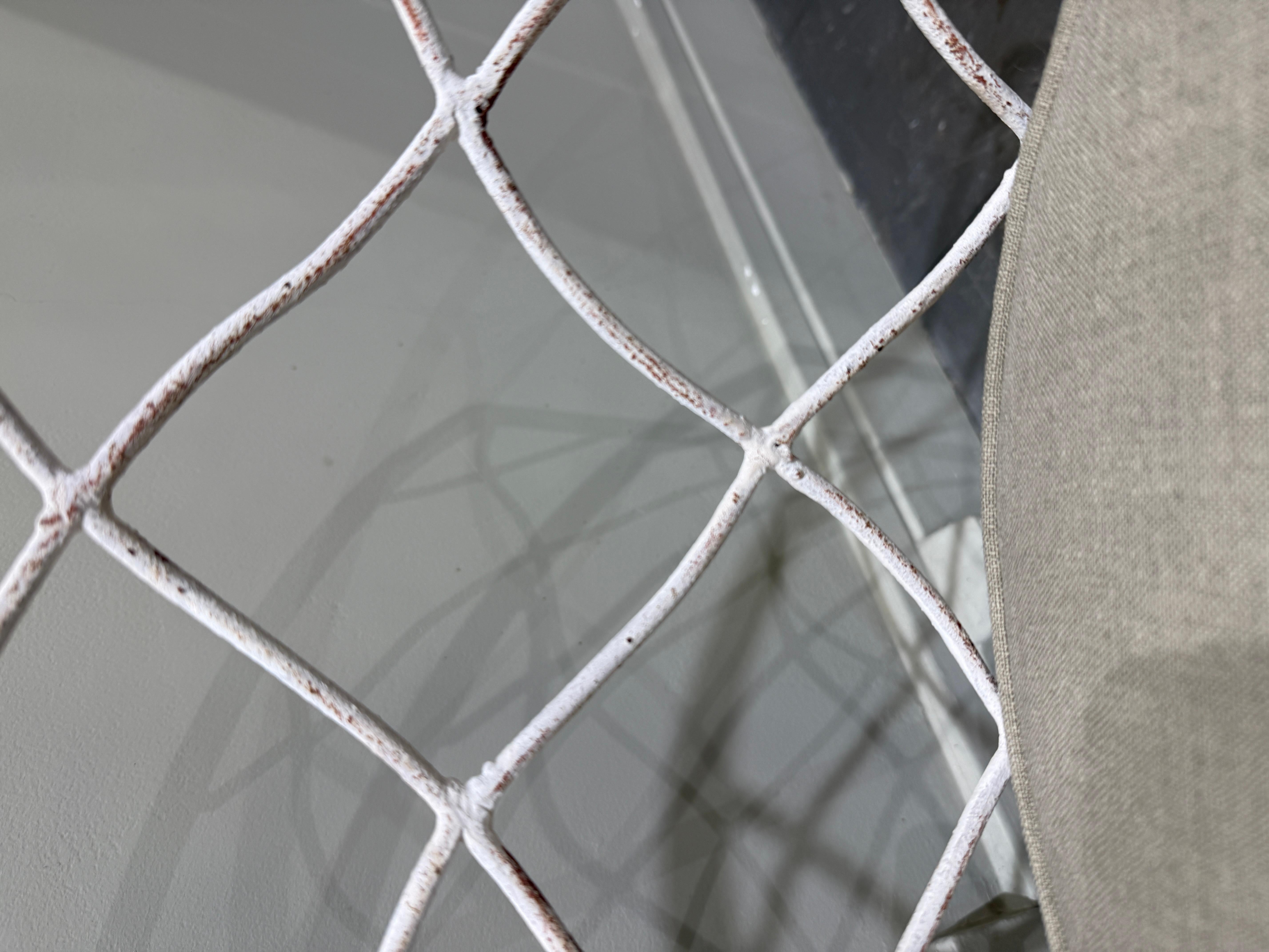 Français 4 chauffeuses françaises en fer forgé circa 1940 en vente