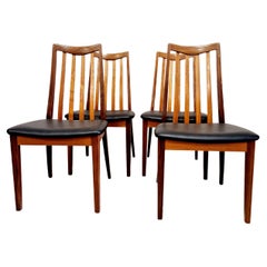 4 chaises de salle à manger G-Plan Fresco du milieu du siècle dernier
