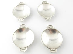 4 George Jensen Sterling Silver Dish Bowls Gundorph Albertus Design 335a