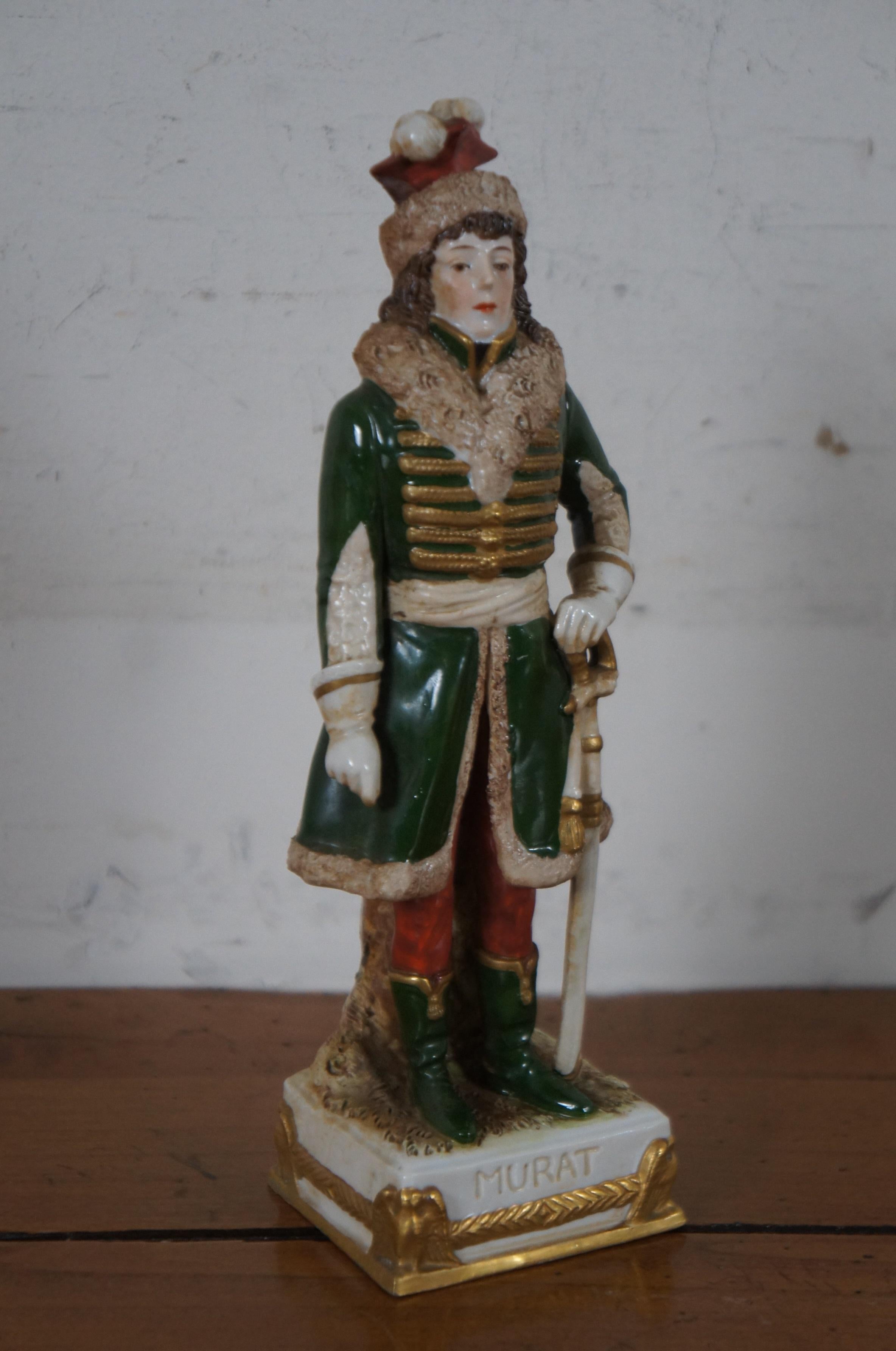 4 German Scheibe-Alsbach KPM Porcelain Napoleonic French Military Figures 5