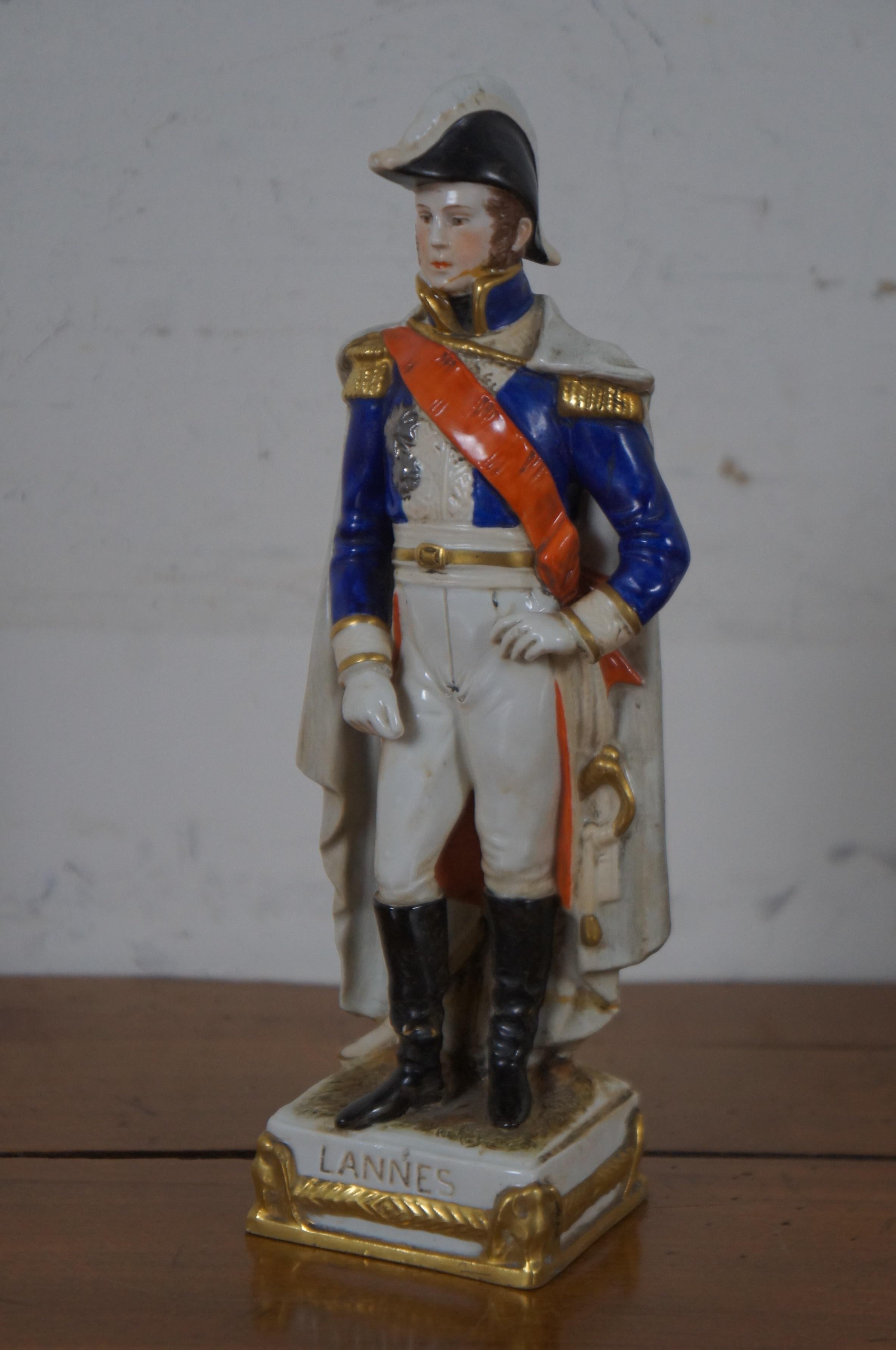4 German Scheibe-Alsbach KPM Porcelain Napoleonic French Military Figures 2