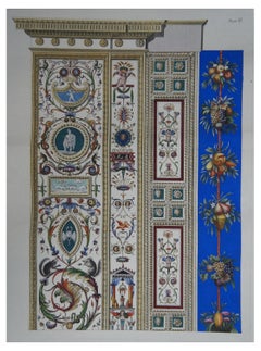 4 Giovanni Ottaviani 1735-1808 Le Logge di Raffaello Handkolorierte Gravuren