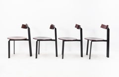 4 Harvink Zeta Dining Chairs, 1980s