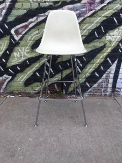 Four Herman Miller Eames Barstools