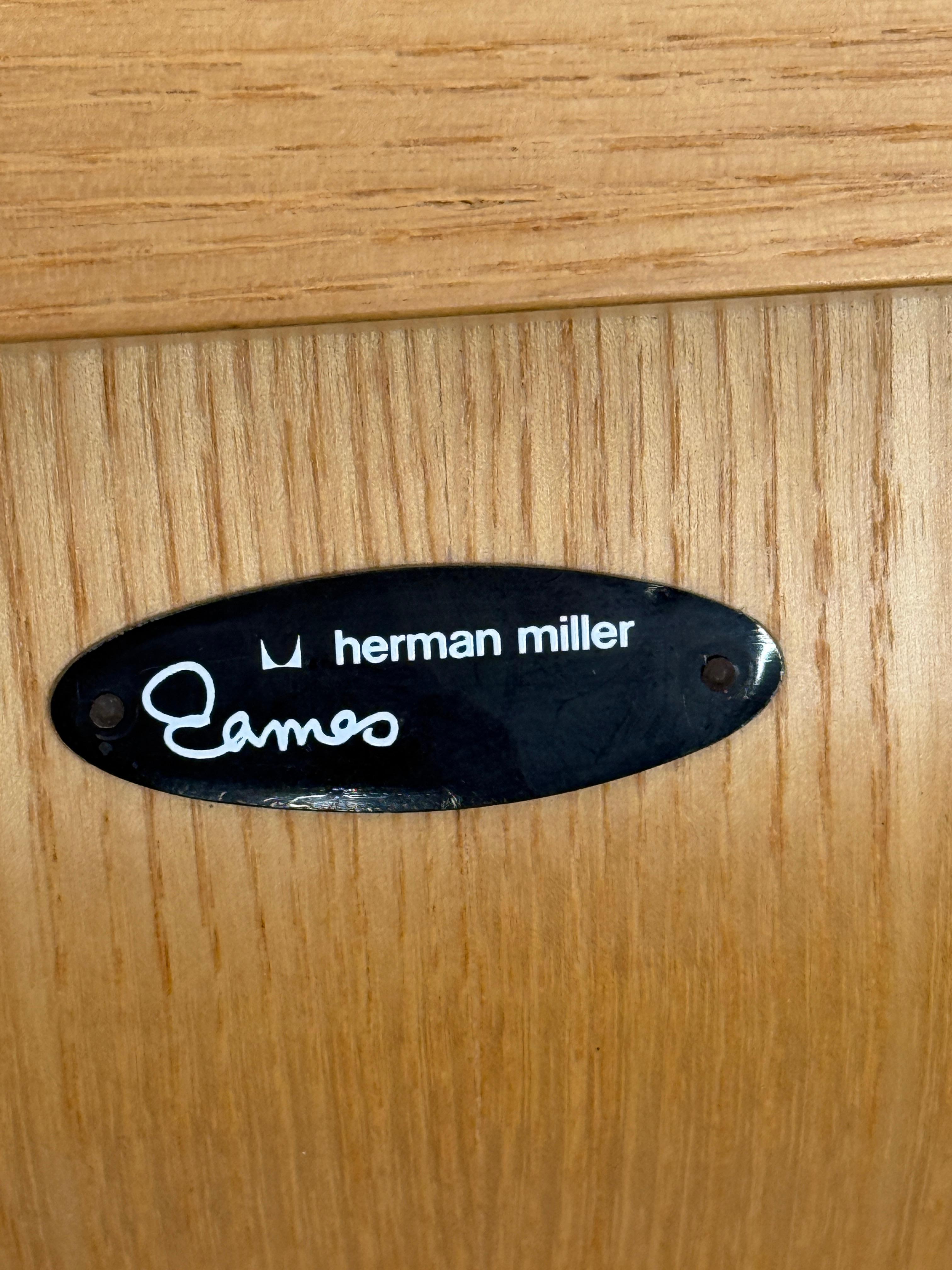 4 Sillas de comedor Eames DCW de Herman Miller Madera de fresno claro en venta 5