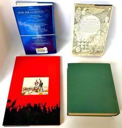 4 libros históricos (uno en francés) Napoleón Bonaparte en el campo de batalla Un estudio