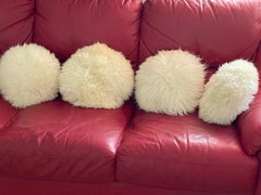 4 Iceland Sheep Round Pillows