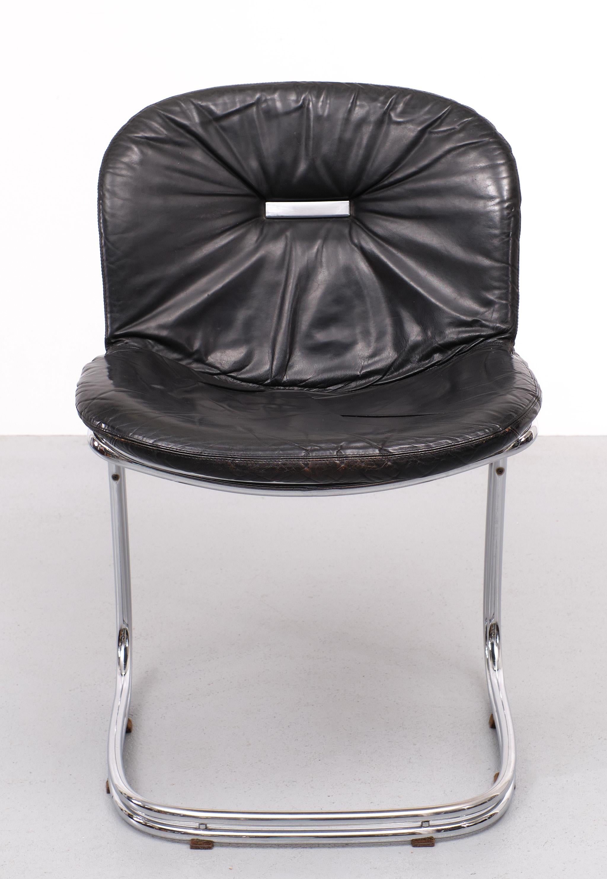 4 Iconic Italian Sabrina Chairs by Gastone Rinaldi for RIMA, 1970s  7