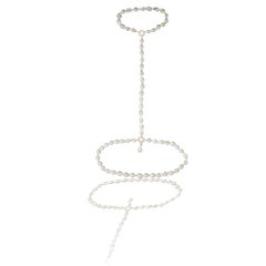 Baroque Pearl Harness Necklace-Belt by Mordekai