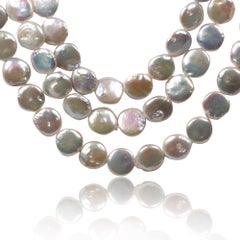 4 in 1 barroque Thaitian pearls necklaces by Cristina Ramella