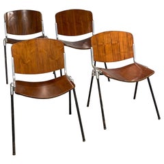 4 Industrial Dining Chairs